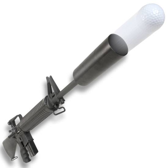 Assault Rifle Golf Ball Launcher