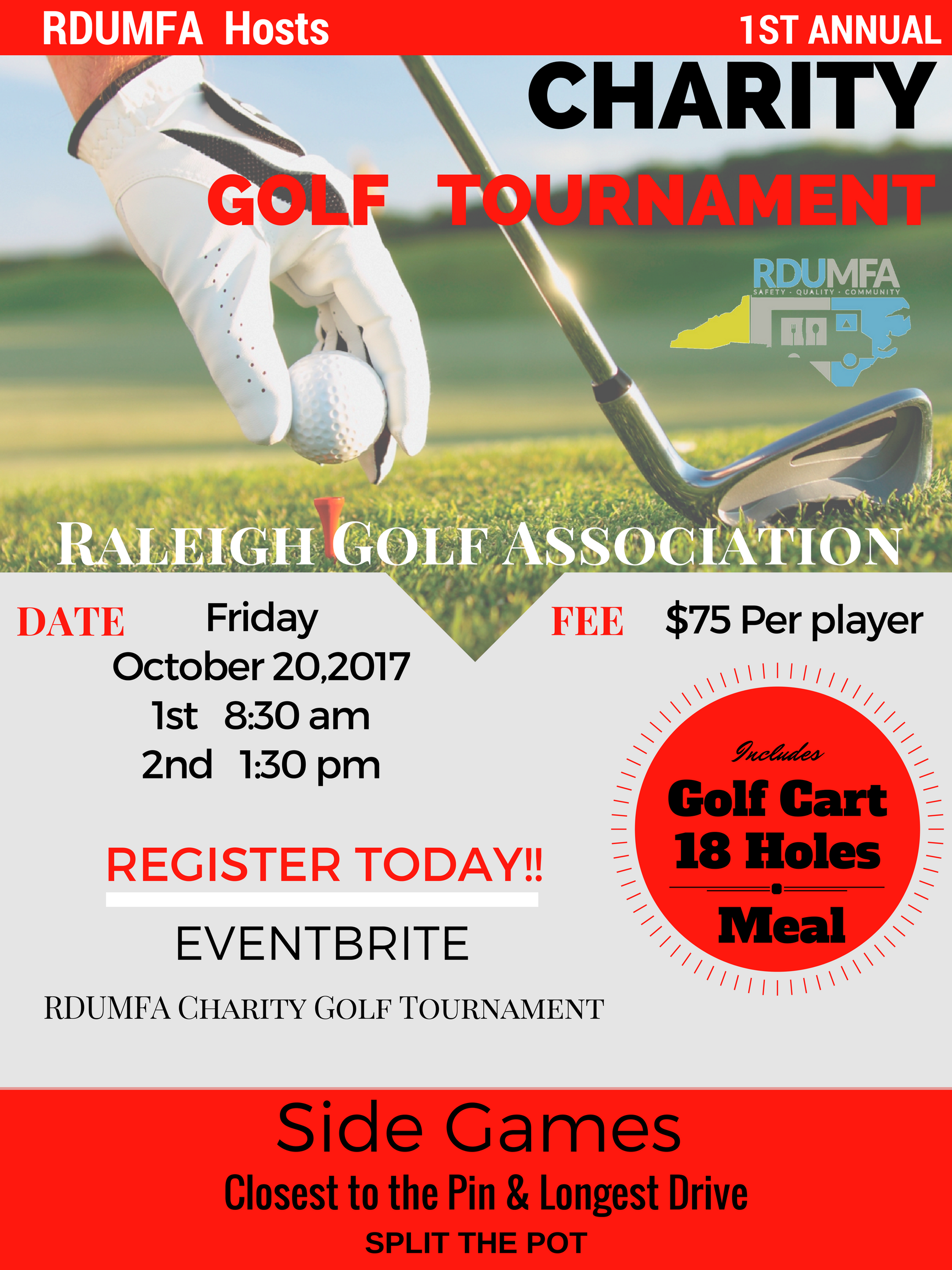 RDUMFA Charity Golf Tournament