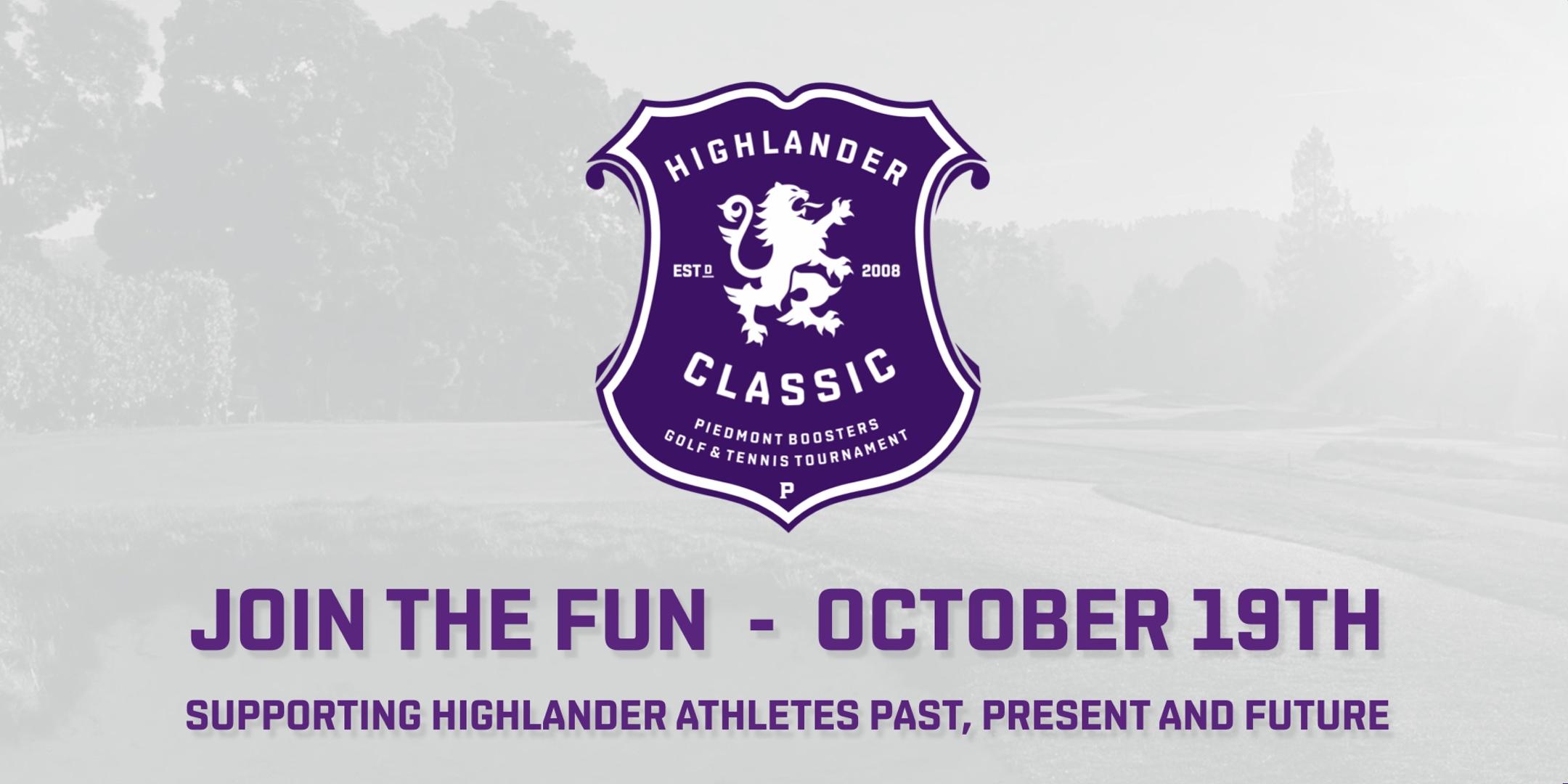 PHS Boosters 10th Annual Highlander Classic Golf & Tennis Tournament 2017