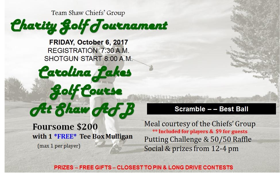 Team Shaw Chief's Group Golf Tournament | GolfTourney.com | Find Golf ...