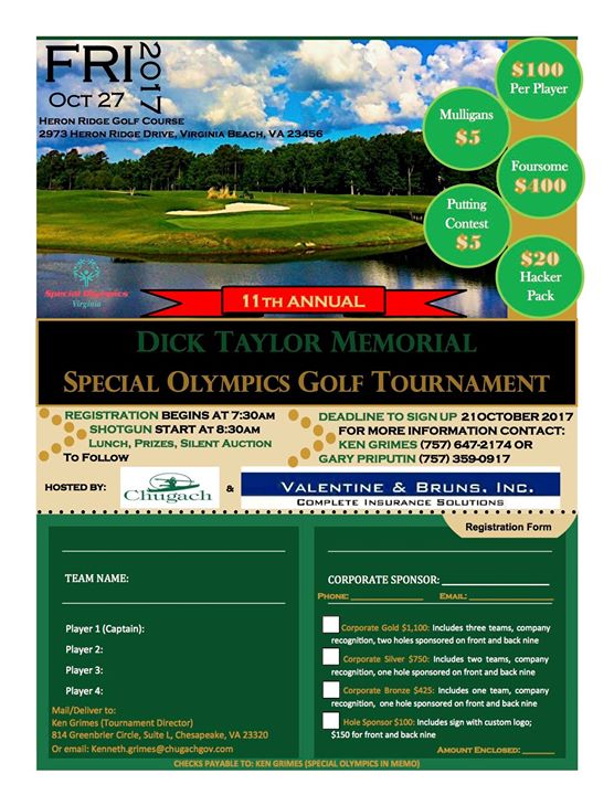 Special Olympics Golf Tournament Find Golf Tournaments