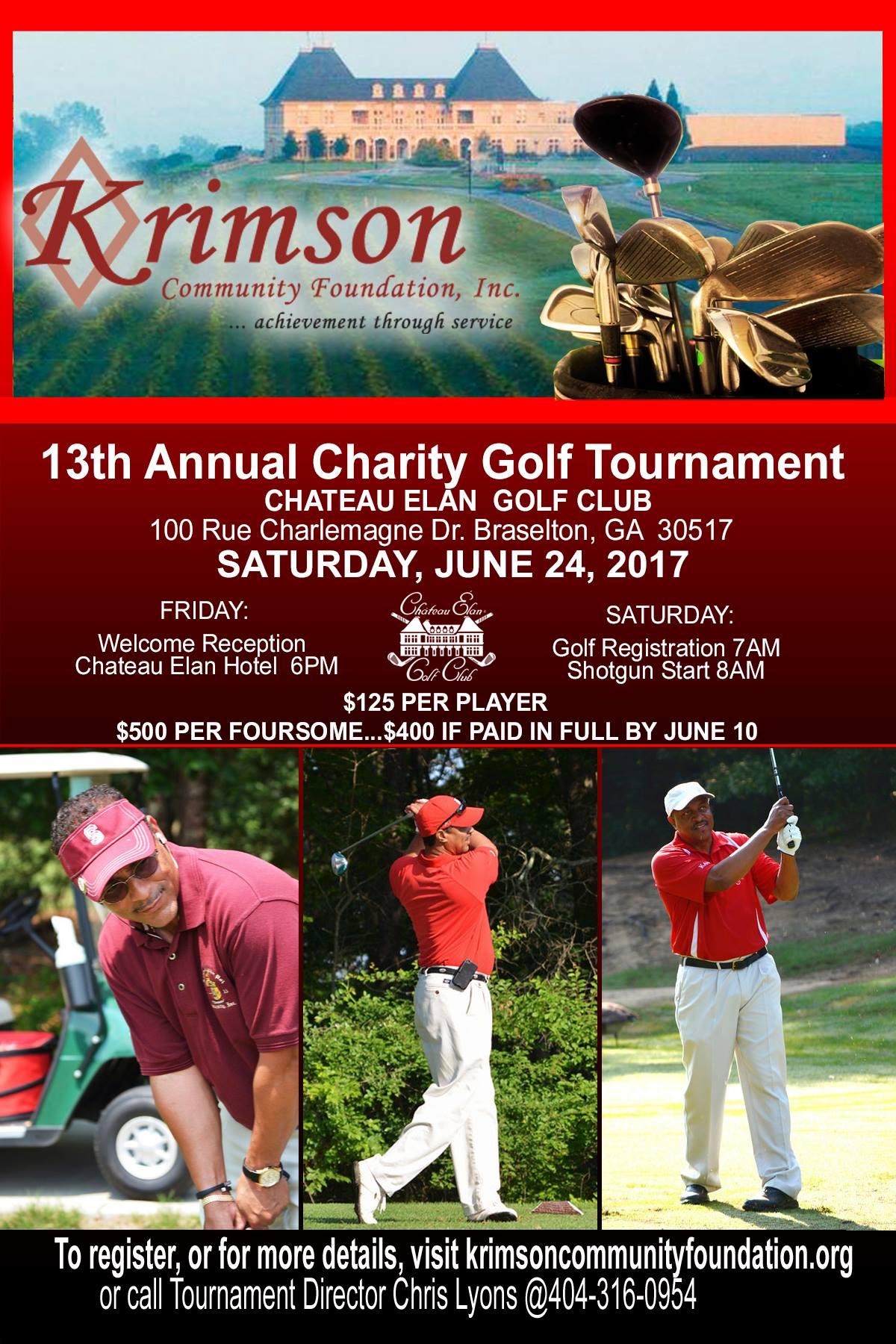 14th Annual Krimson Community Foundation Charity Golf Tournament
