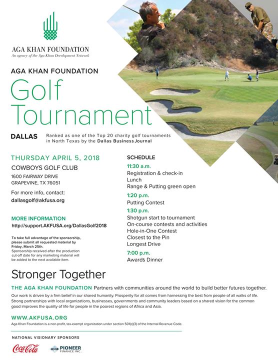 Aga Khan Foundation Premier Golf Tournament Find