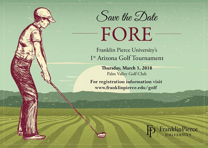 Franklin Pierce University's 1st Arizona Golf Tournament GolfTourney