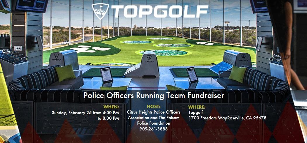 Police Running Team Top Golf Tournament