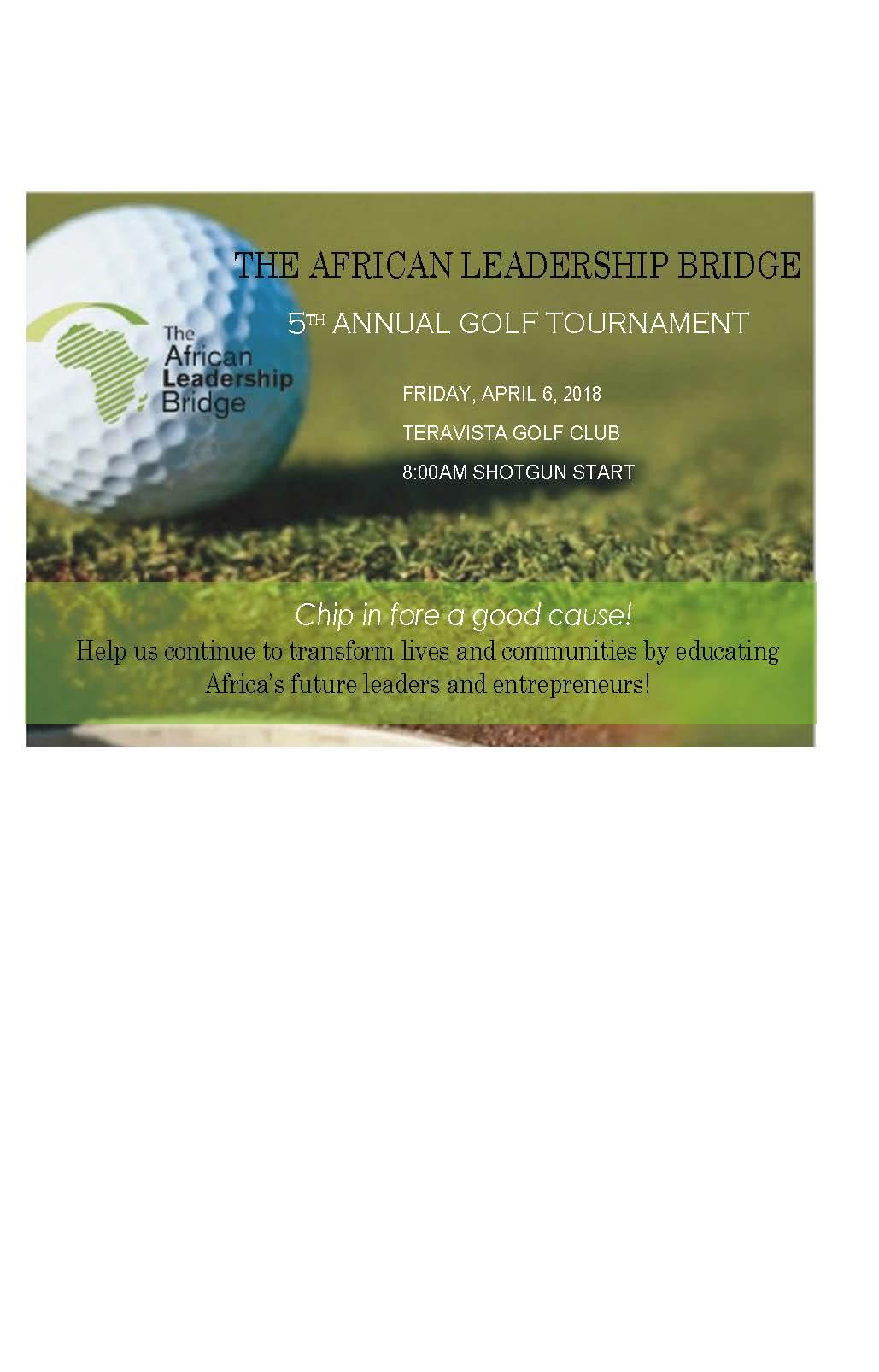 African Leadership Bridge 5th Annual Golf Tournament