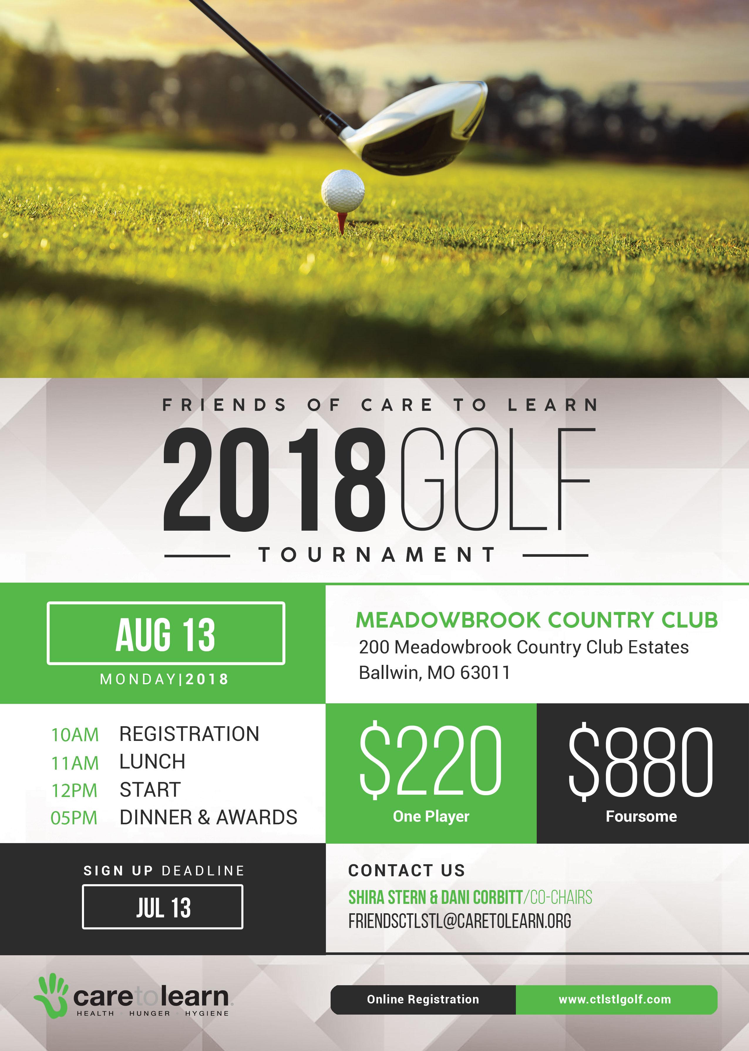 Friends of Care to Lean Golf Tournament