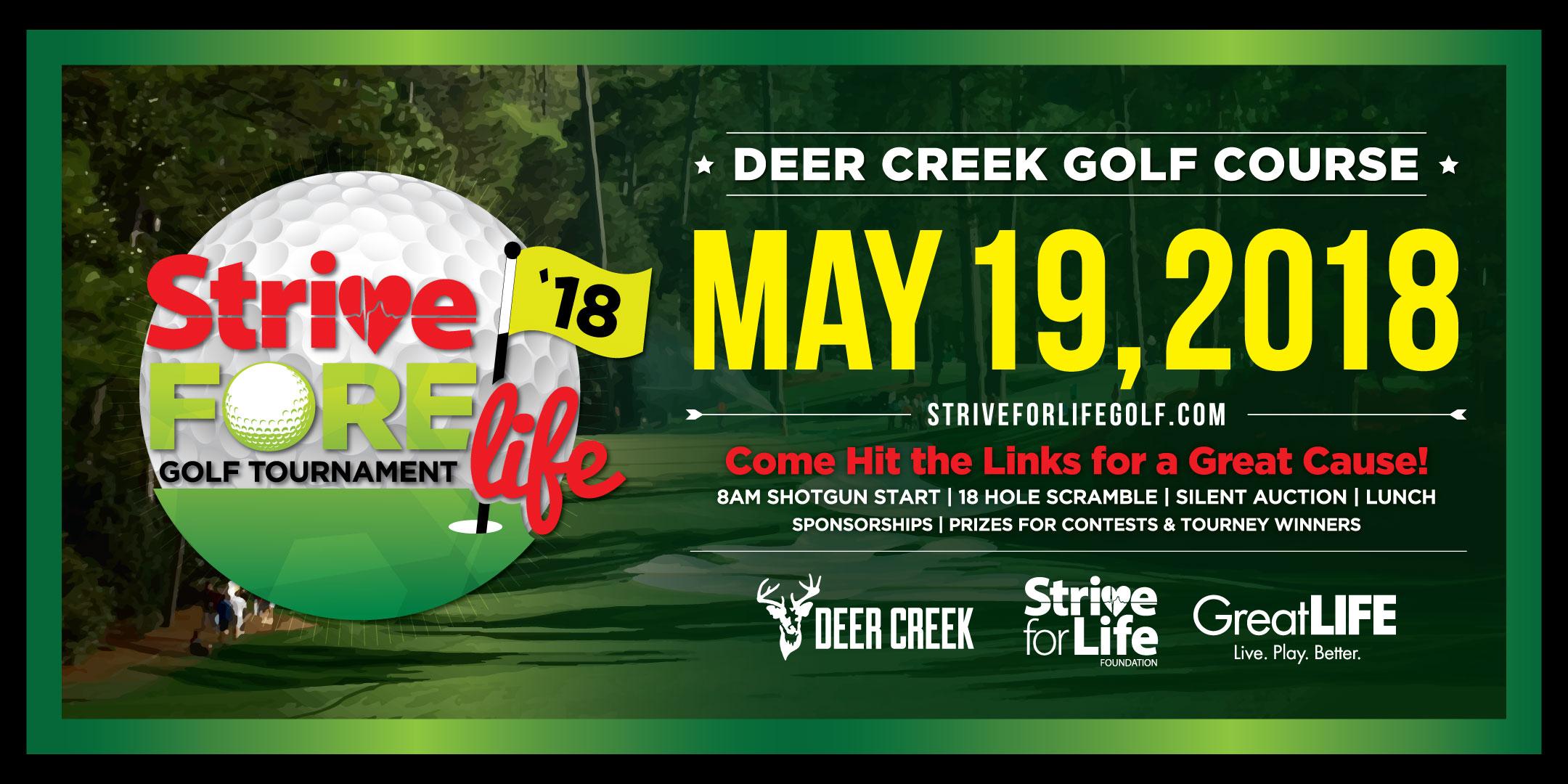 3rd Annual Strive FORE Life Golf Tournament