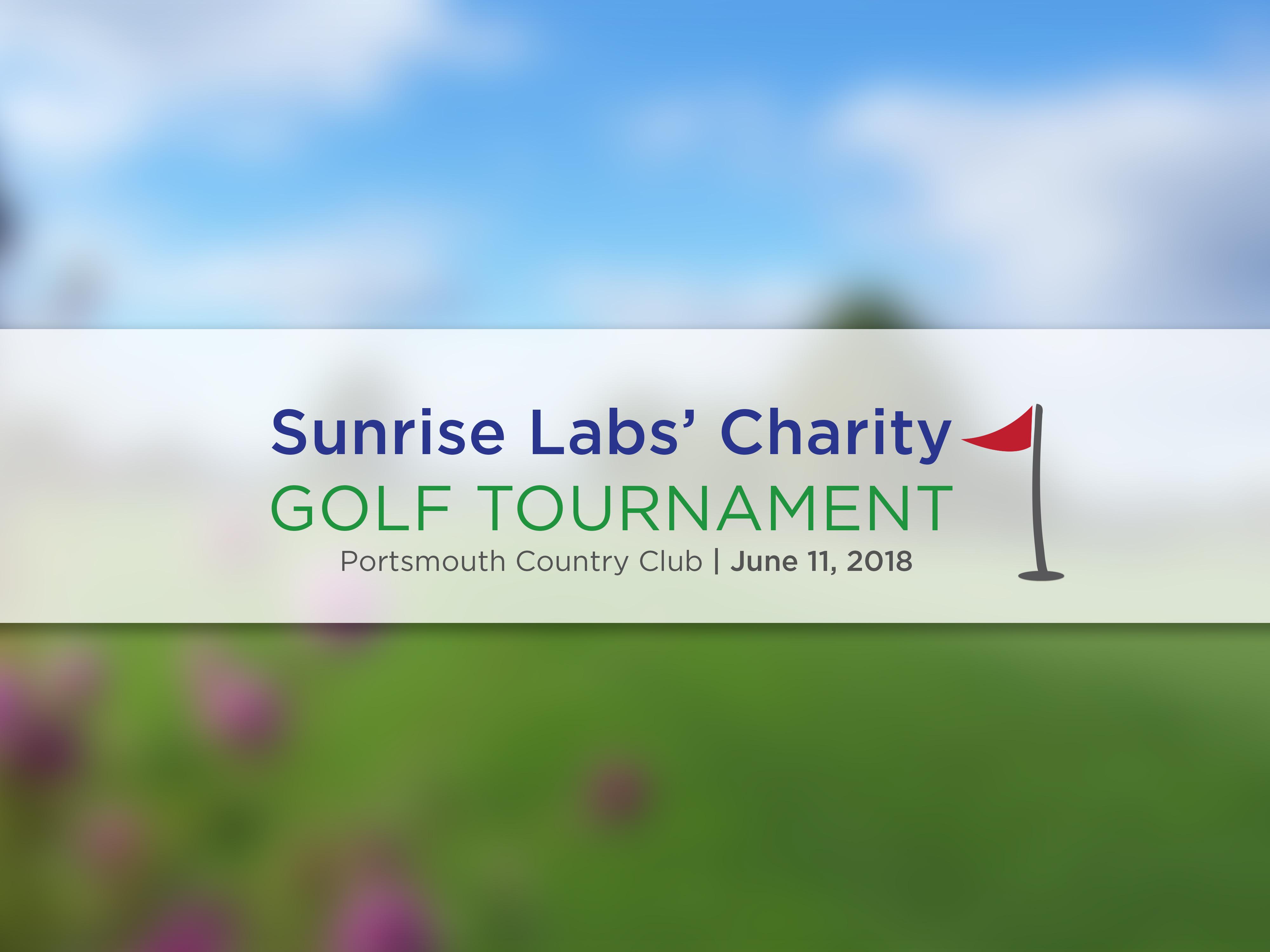 Sunrise Labs' Charity Golf Tournament 2018