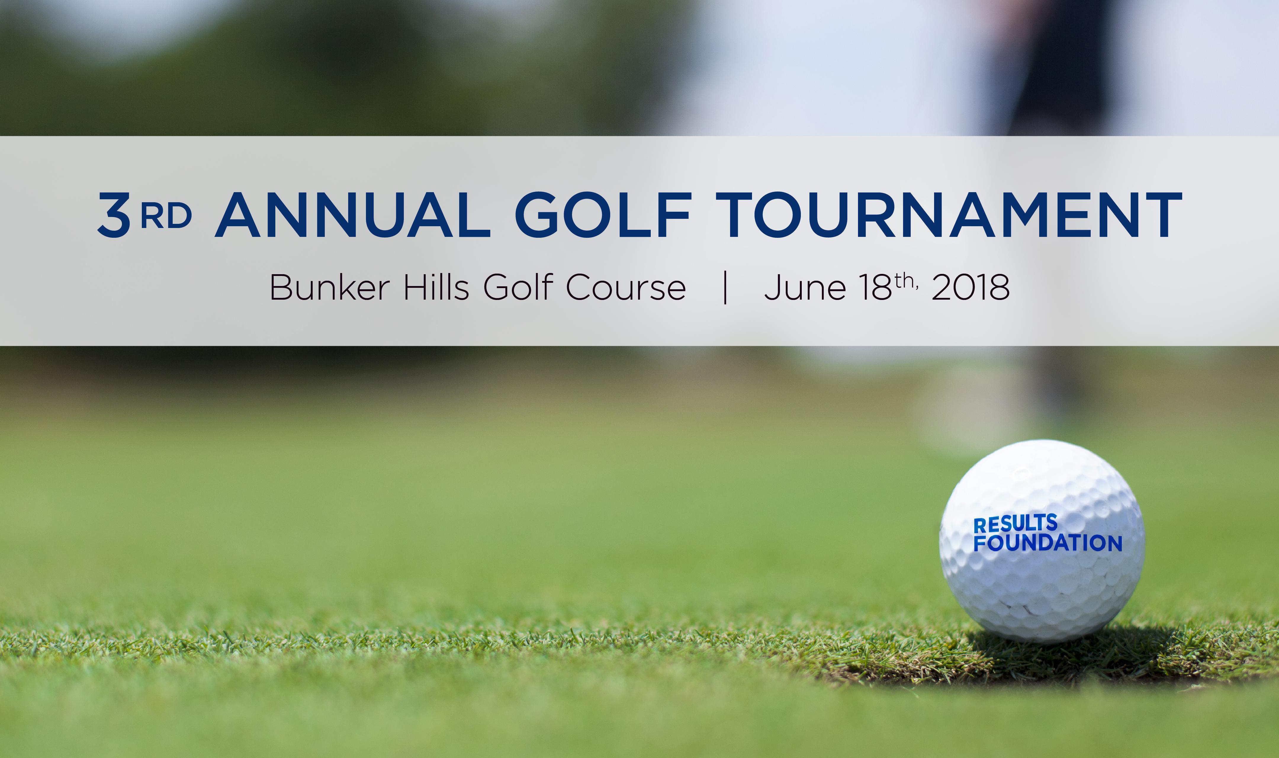 3rd Annual Results Foundation Golf Tournament