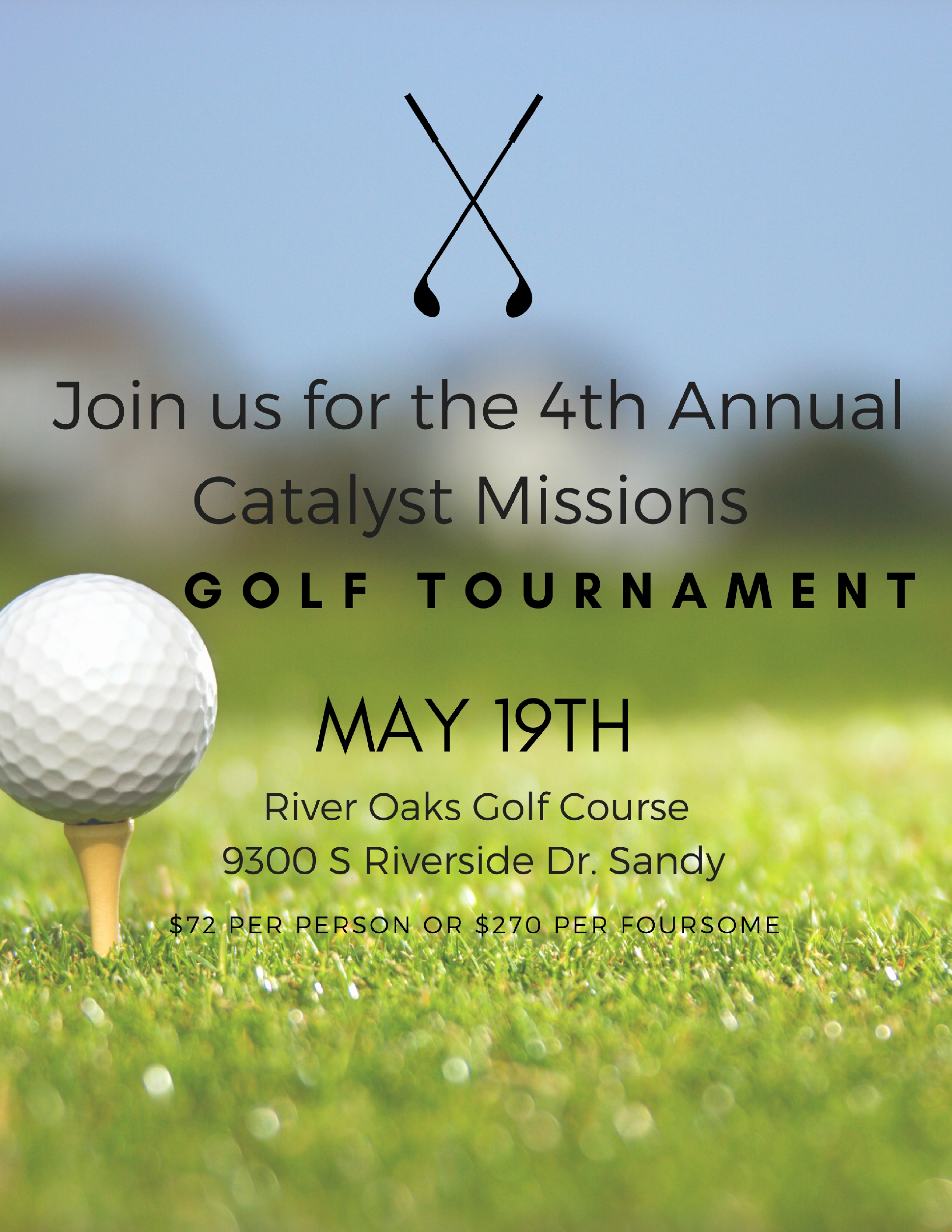 4th Annual Catalyst Missions Golf Tournament