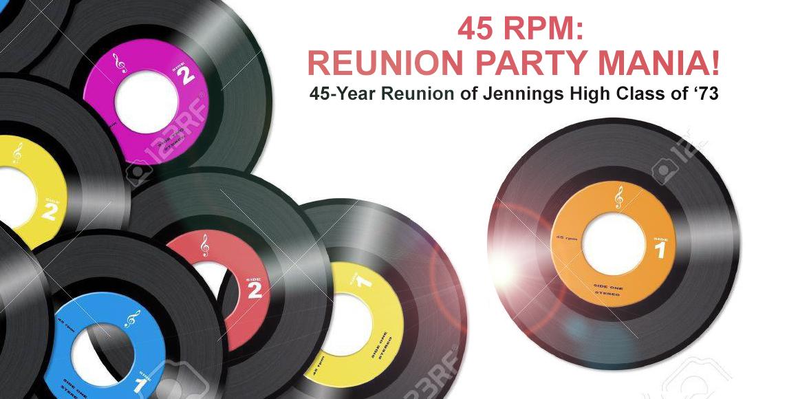 45-Year Reunion Party, Jennings High School Class of 1973