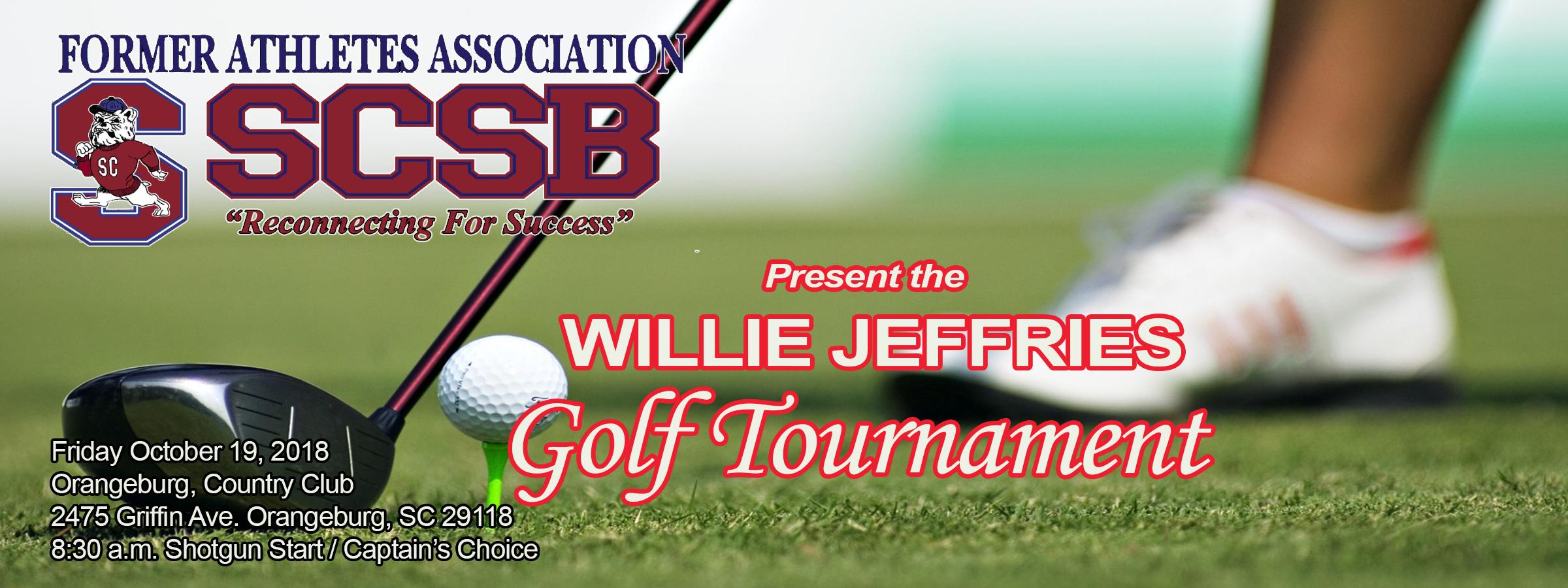 SCSB Former Athletes Present The Willie Jeffries Golf Tournament