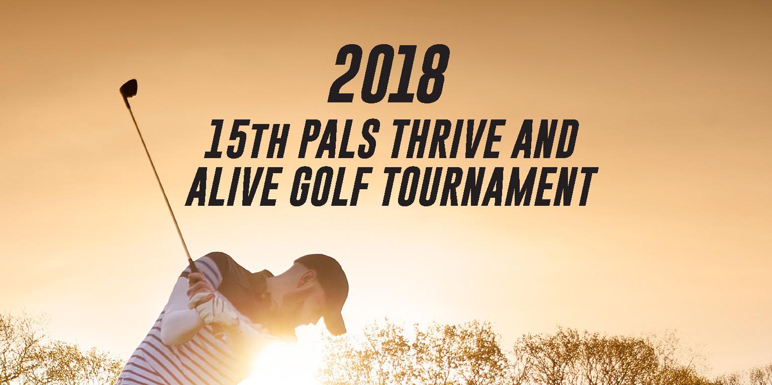 PALS THRIVE AND ALIVE Golf Tournament