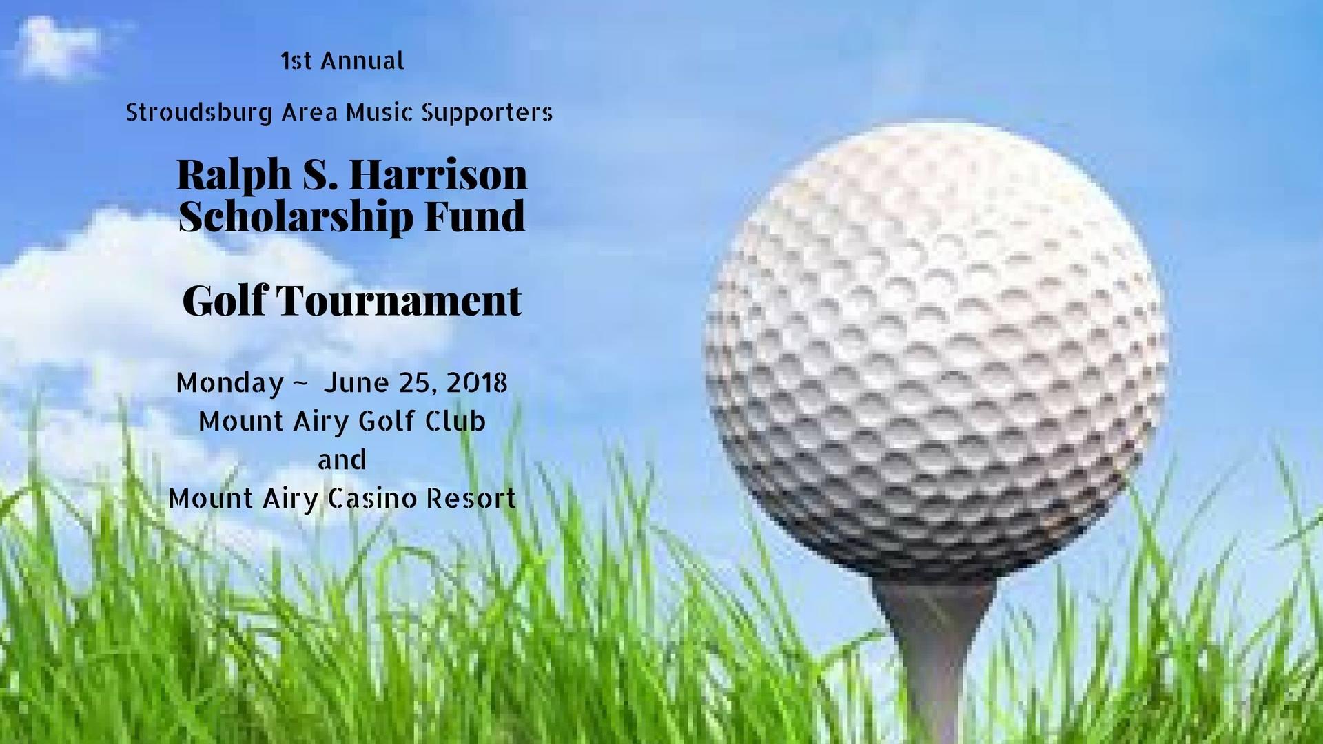 SAMS Ralph S Harrison Memorial Golf Tournament