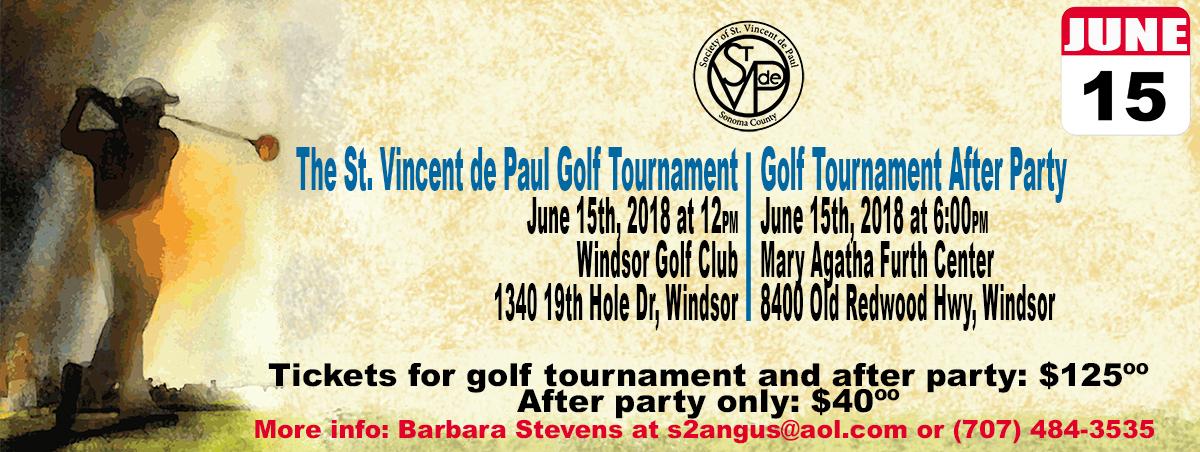 The St. Vincent de Paul Golf Tournament