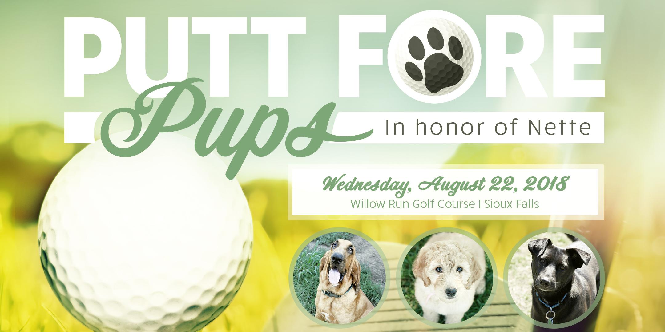 Putt Fore Pups | In Honor of Nette