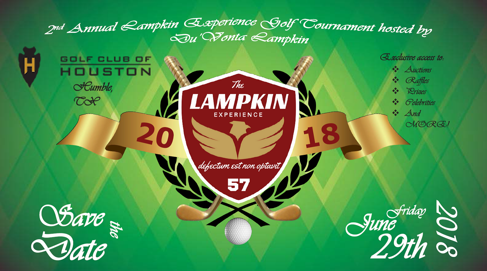 The Lampkin Experience Charity Golf Tournament
