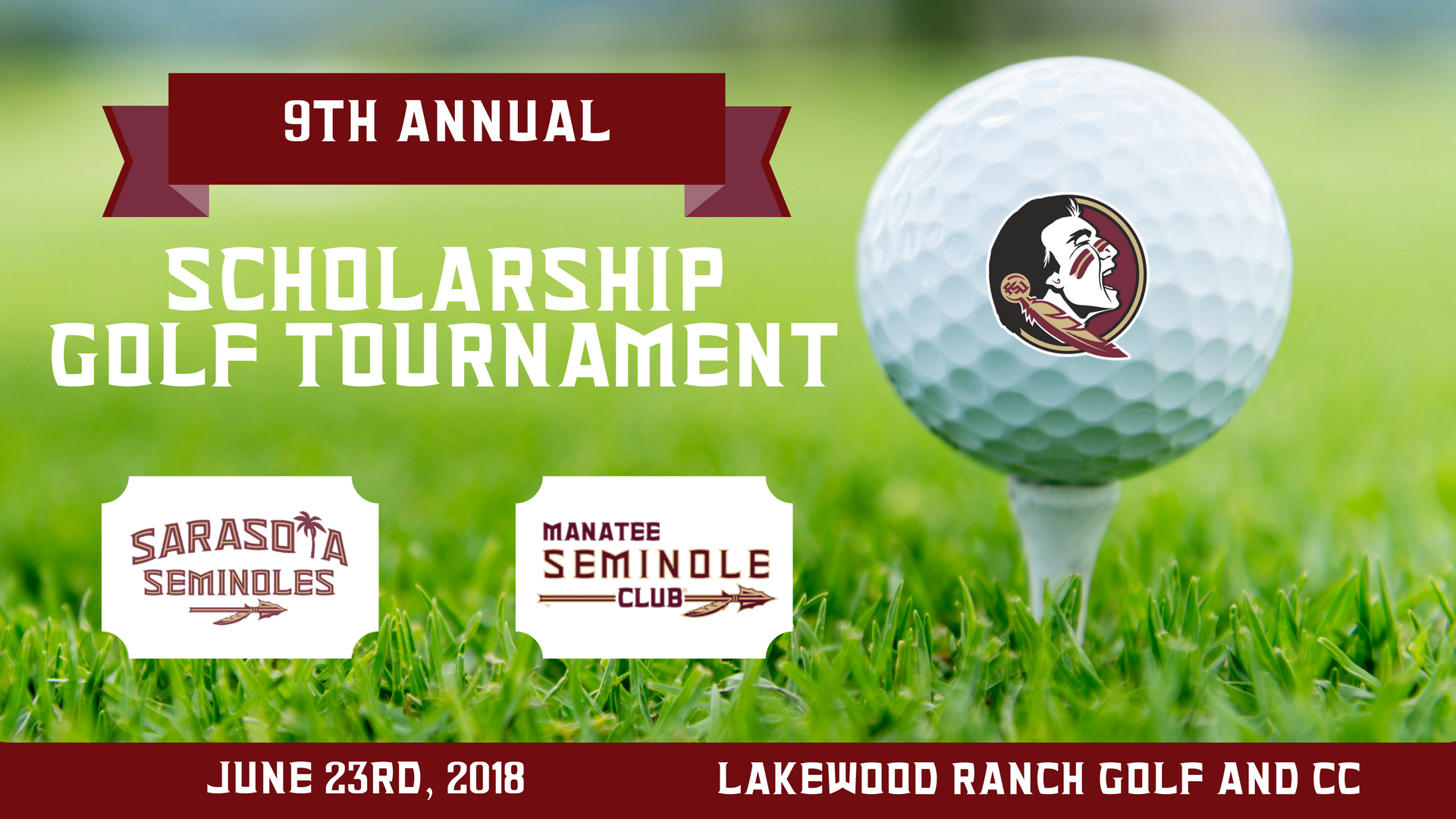 9th Annual Sarasota/Manatee Seminole Club Scholarship Golf Tournament