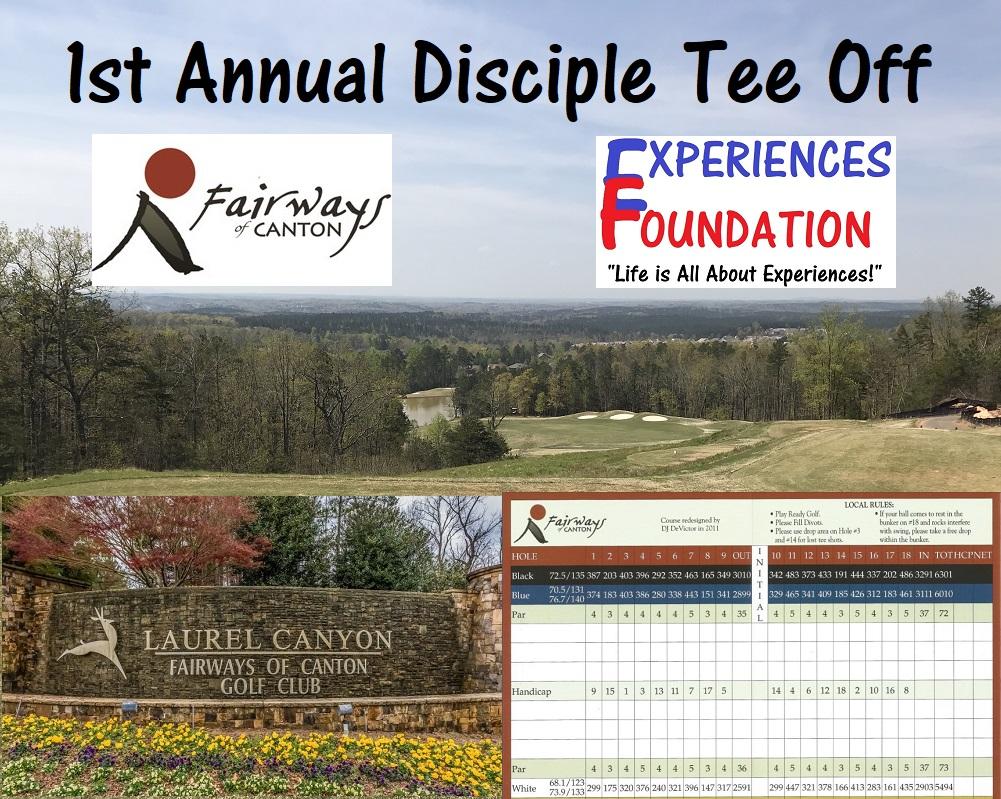 1st Annual Disciple Tee Off Golf Tournament 4 Experiences Foundation