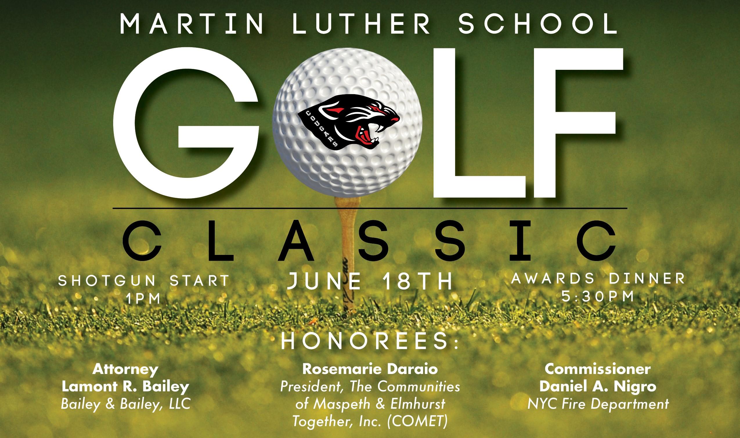 Martin Luther School Cougar Golf Classic