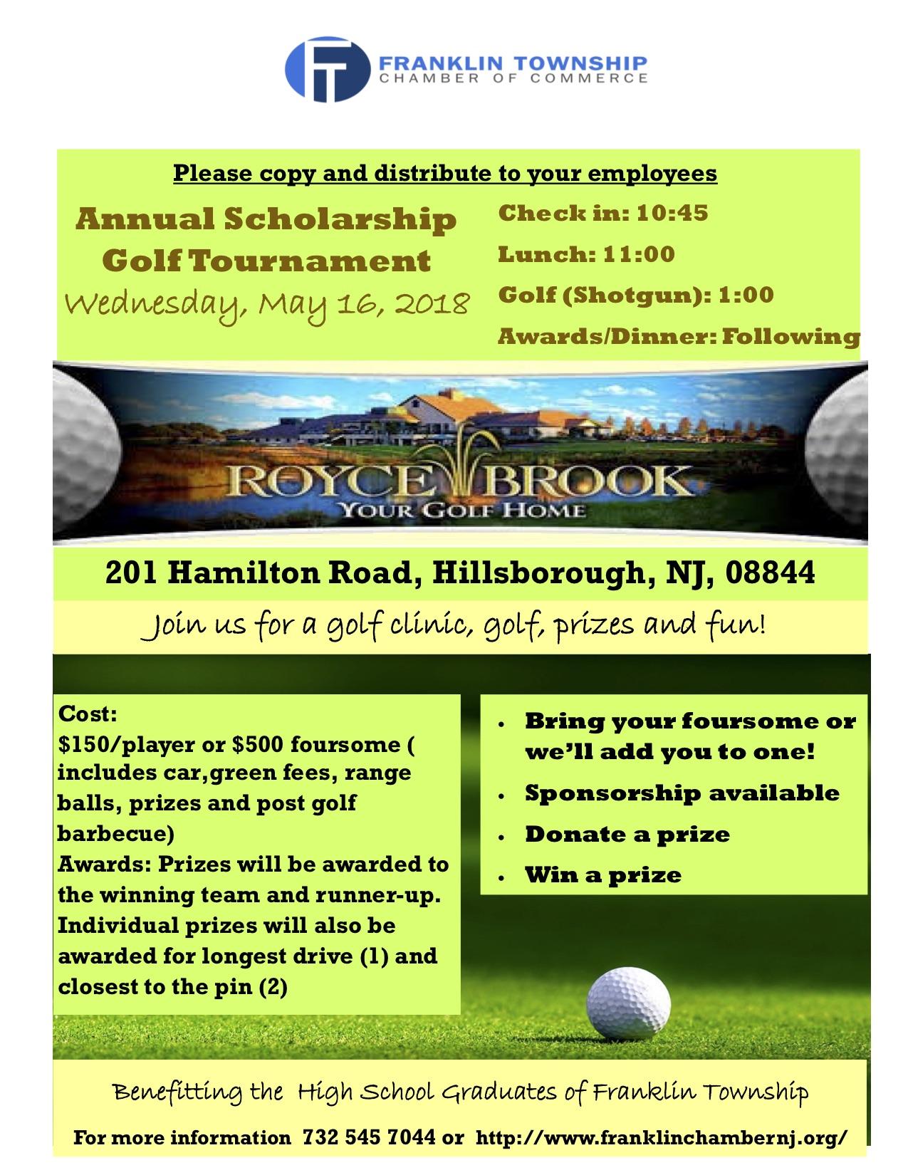 Franklin Township Golf Tournament