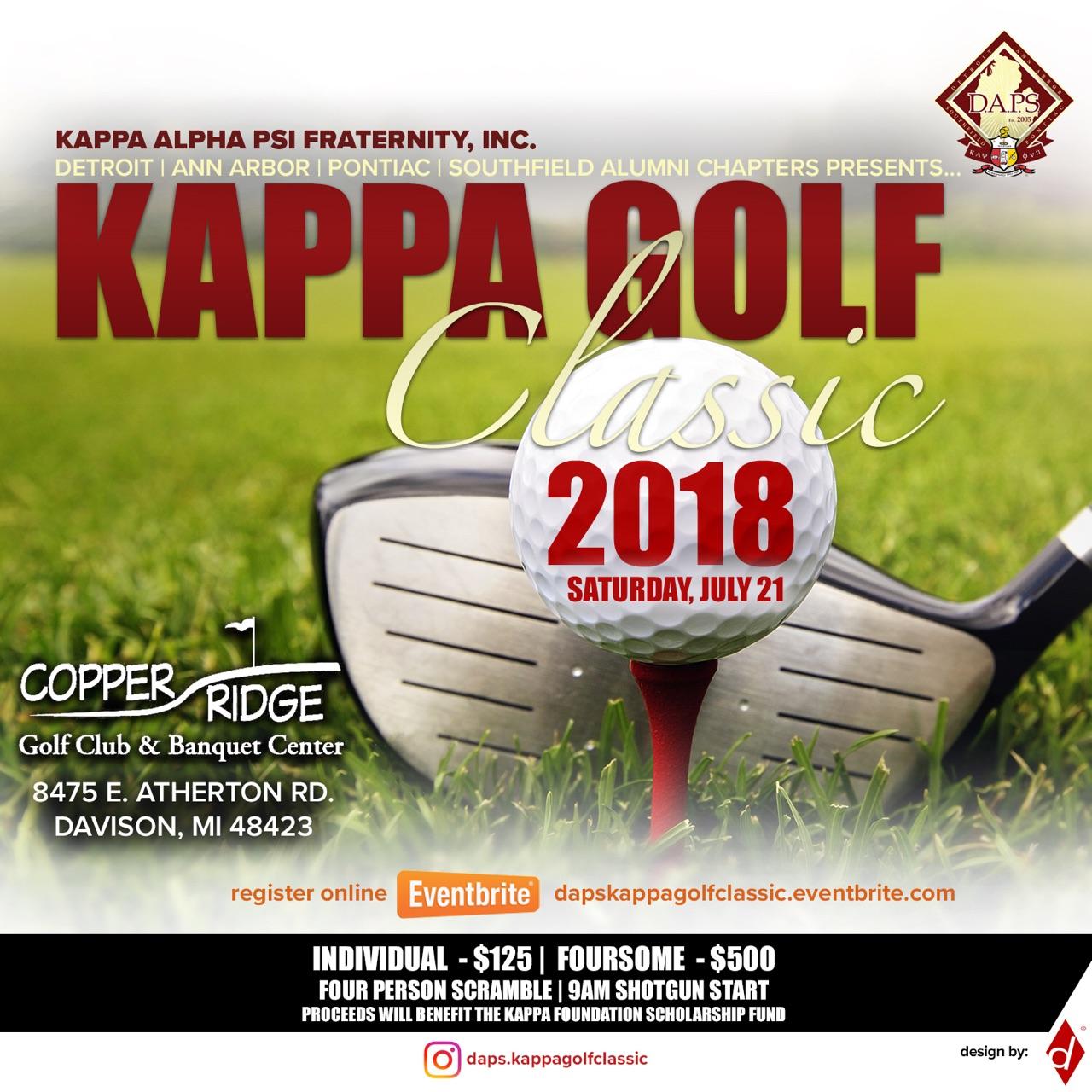 2018 D.A.P.S. Kappa Golf Classic