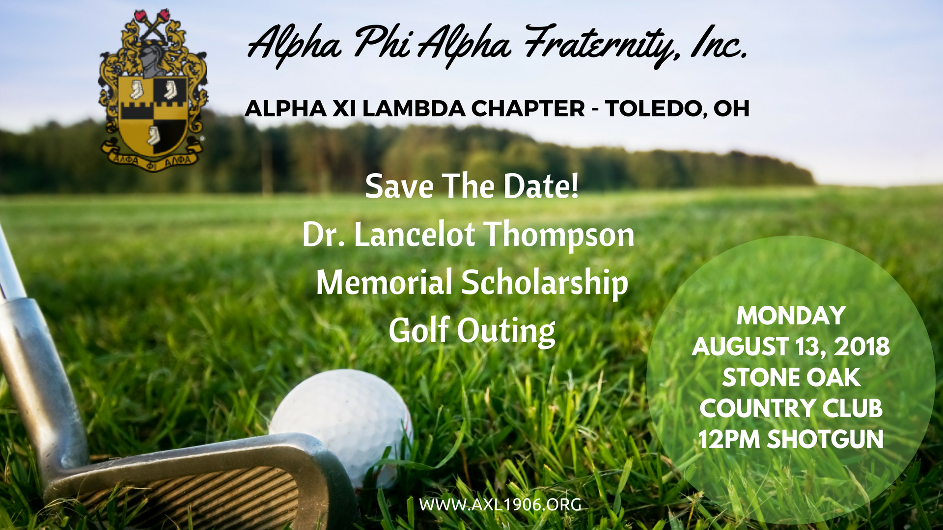 Alpha Phi Alpha Scholarship Golf Outing