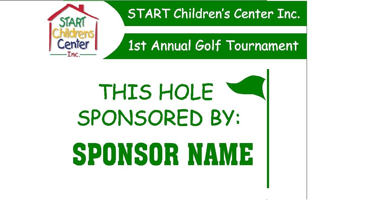 START Children's Center Golf Tournament - Tee Sponsorship
