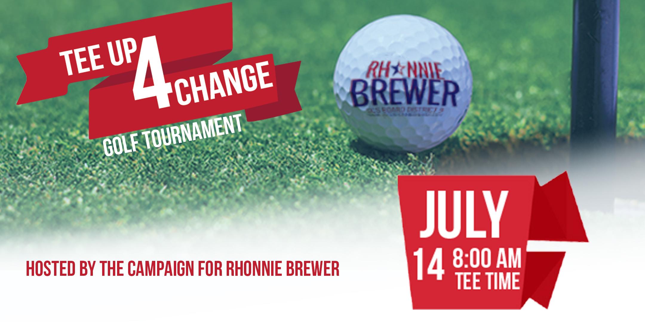Tee Up For Change Golf Tournament