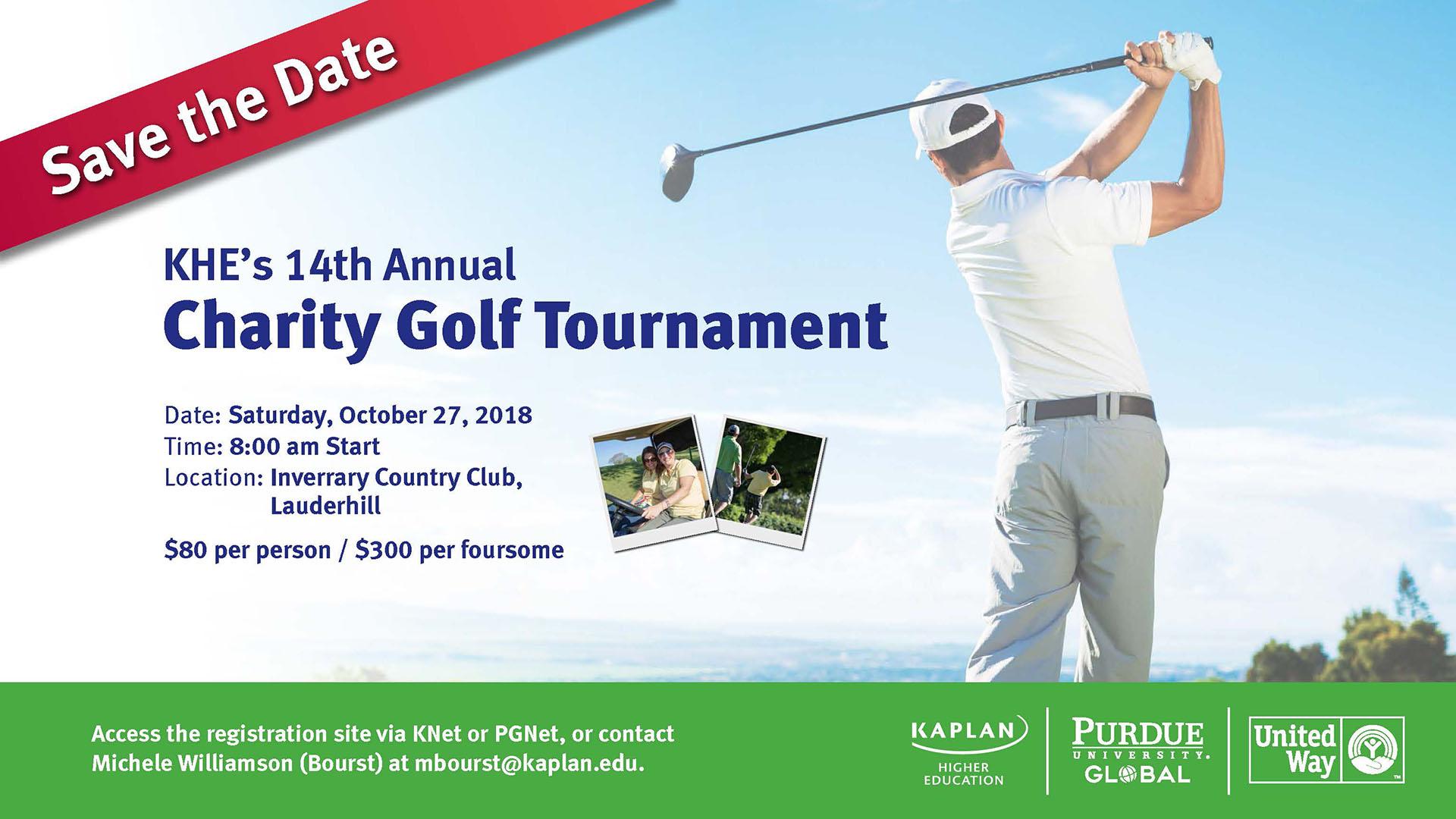 Kaplan 2018 Golf Tournament