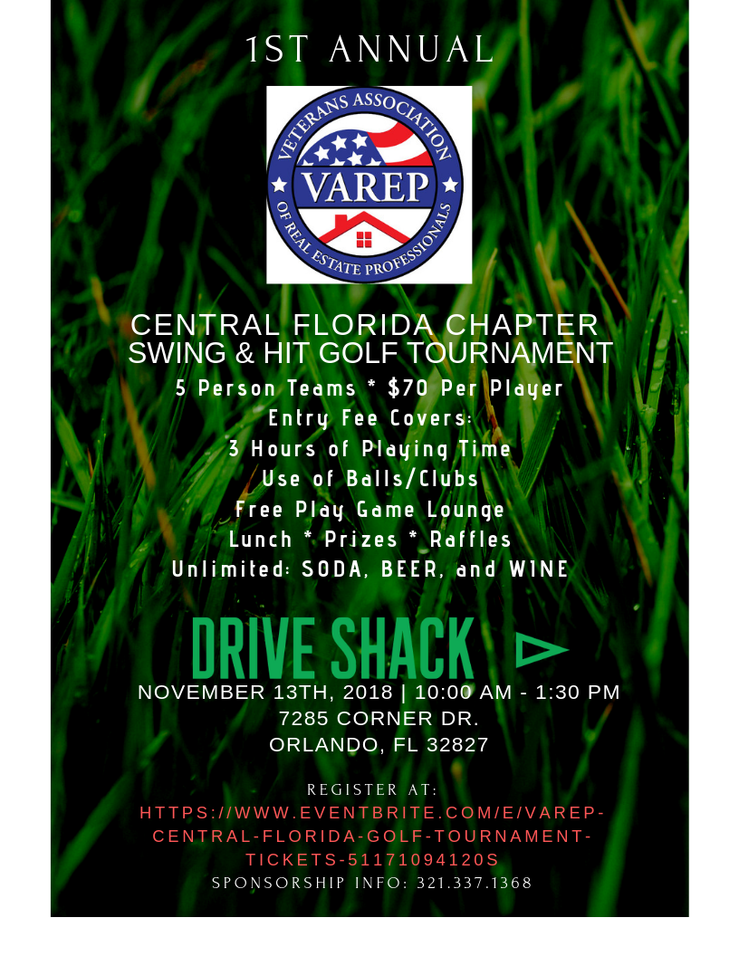 VAREP Central Florida Golf Tournament Find Golf