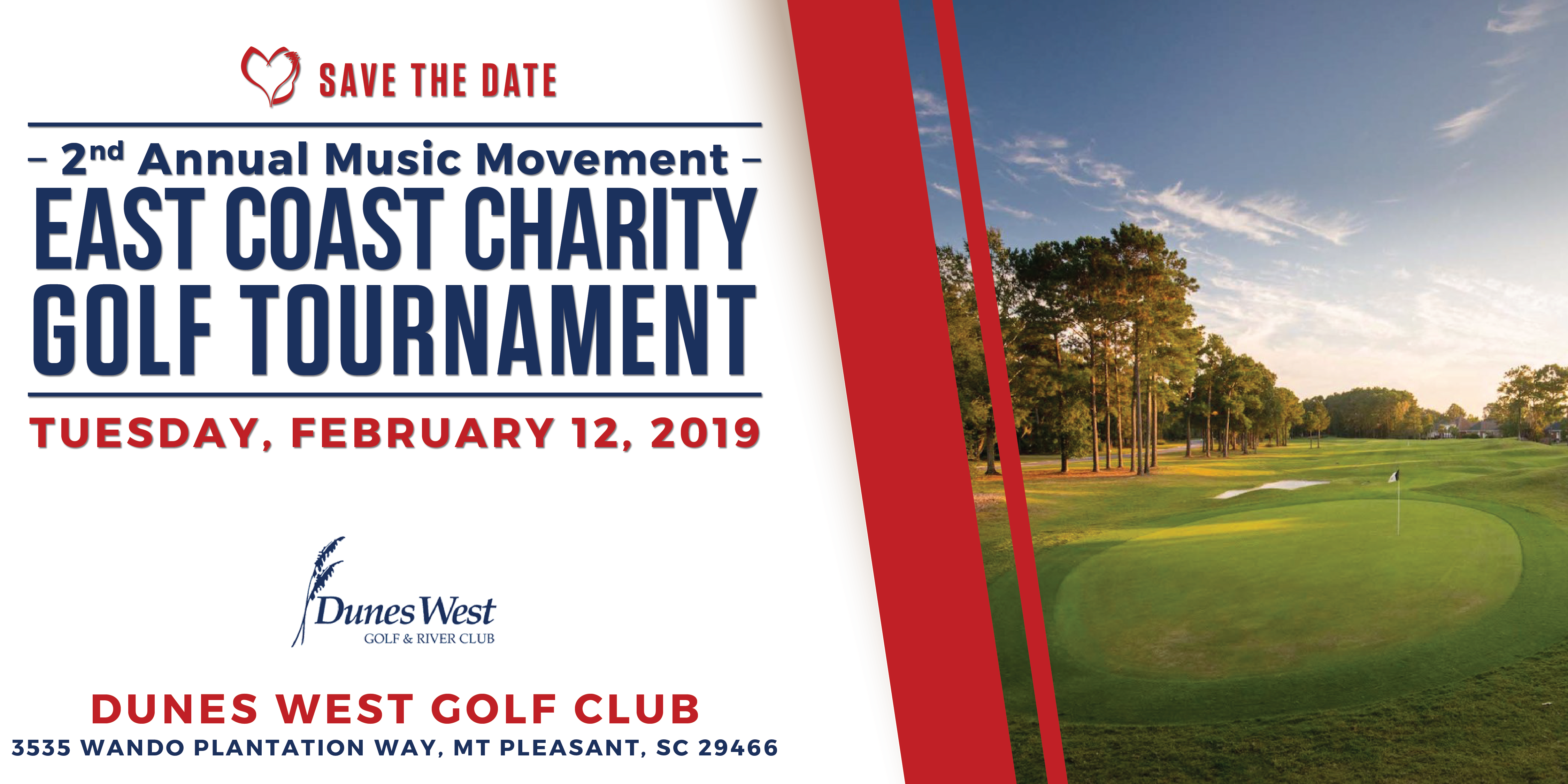 2nd Annual Music Movement East Coast Charity Golf Tournament