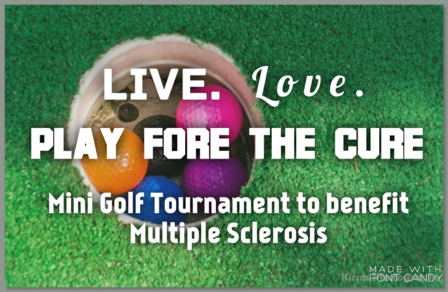 FORE the Cure Mini Golf Tourament