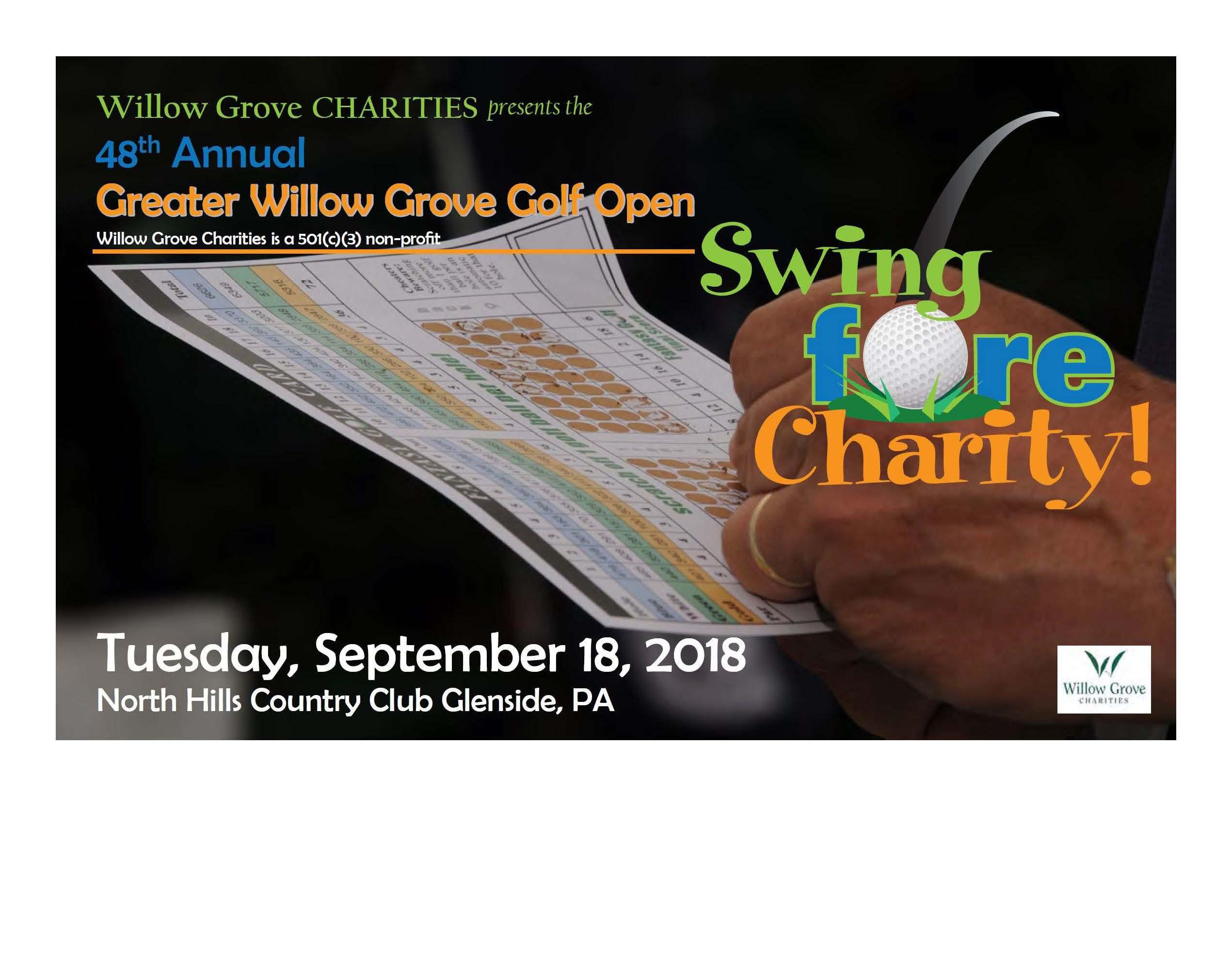 48th Annual Greater Willow Grove Golf Open