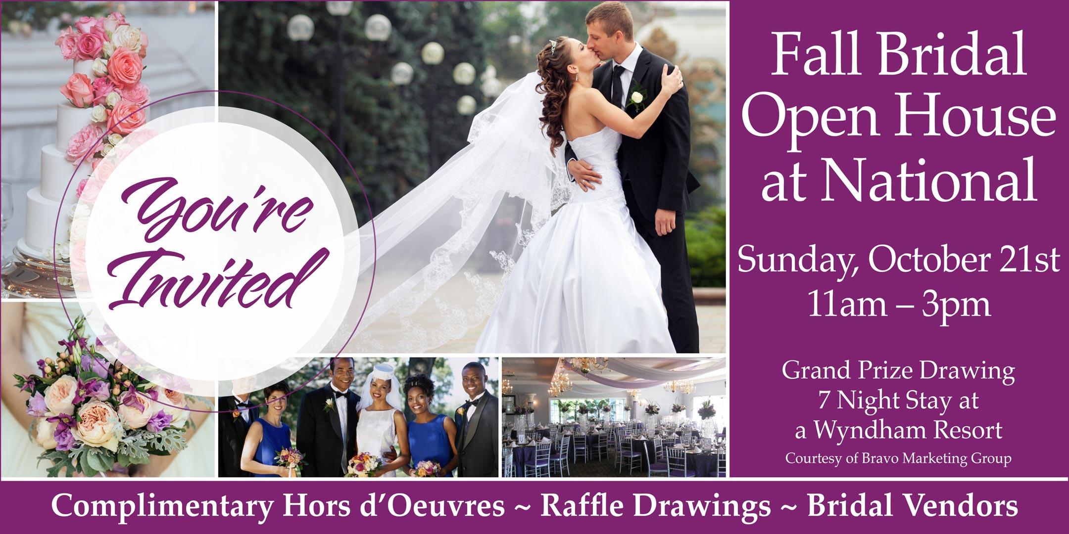 Fall Bridal Open House at National Golf Club