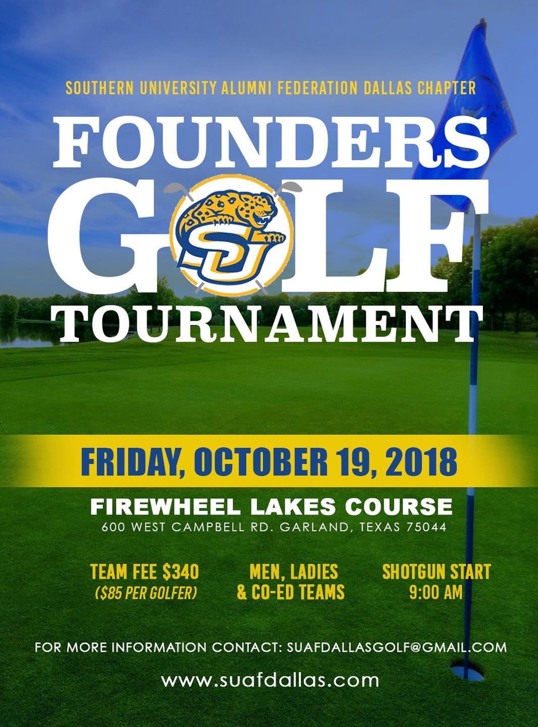 Southern University Dallas Chapter Founders' Golf Tournament
