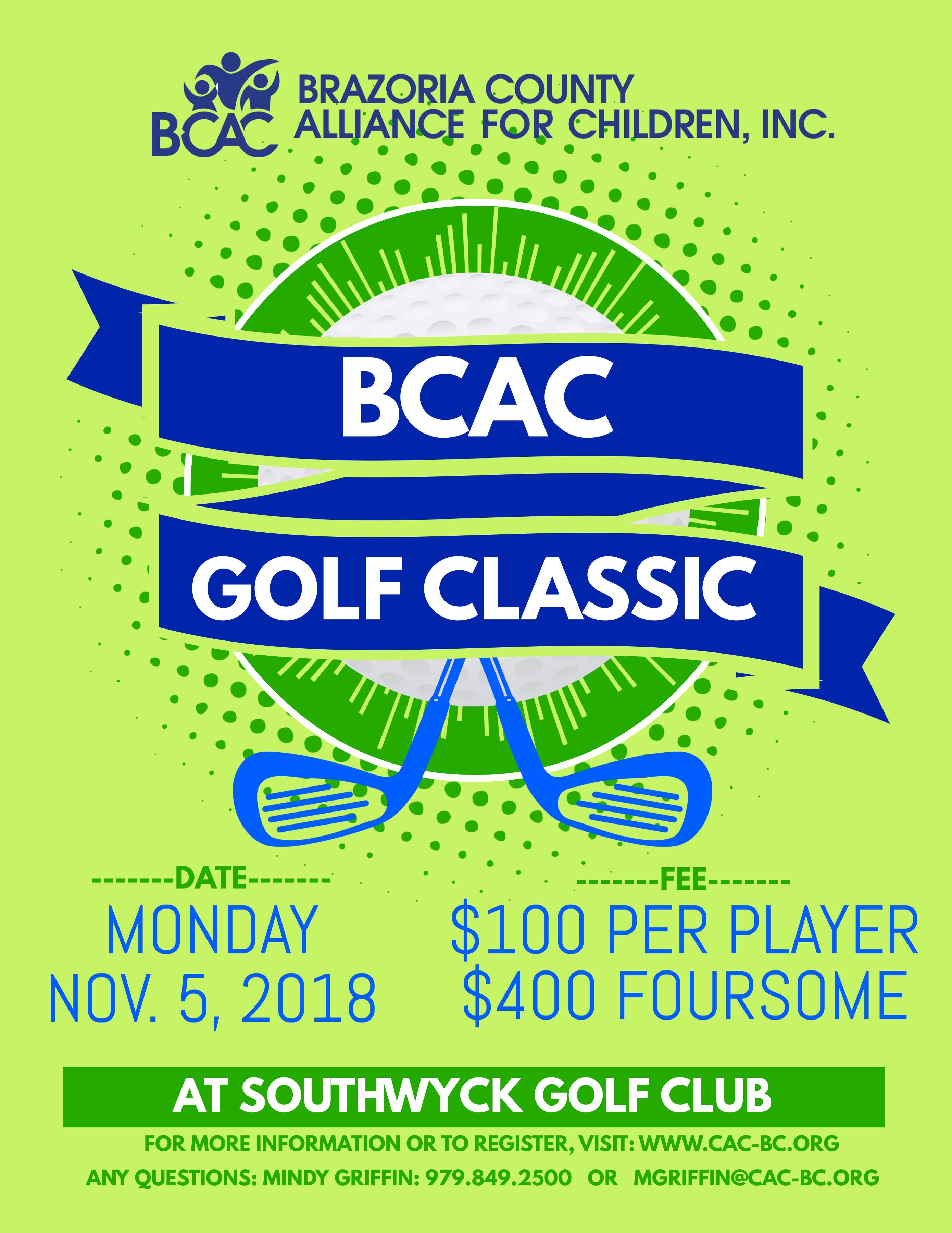 BCAC Golf Classic