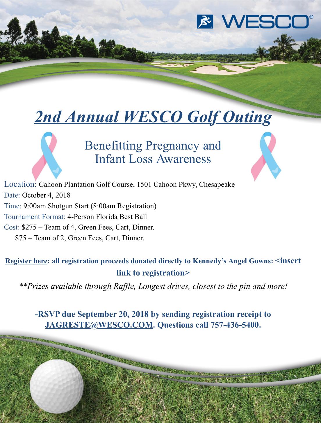 2nd Annual WESCO Golf Outing