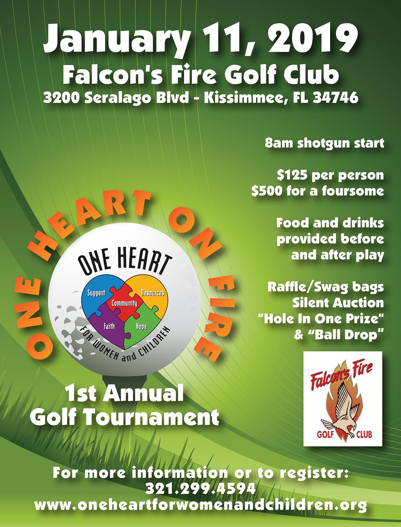 One Heart on Fire 1st Annual Golf Tounament