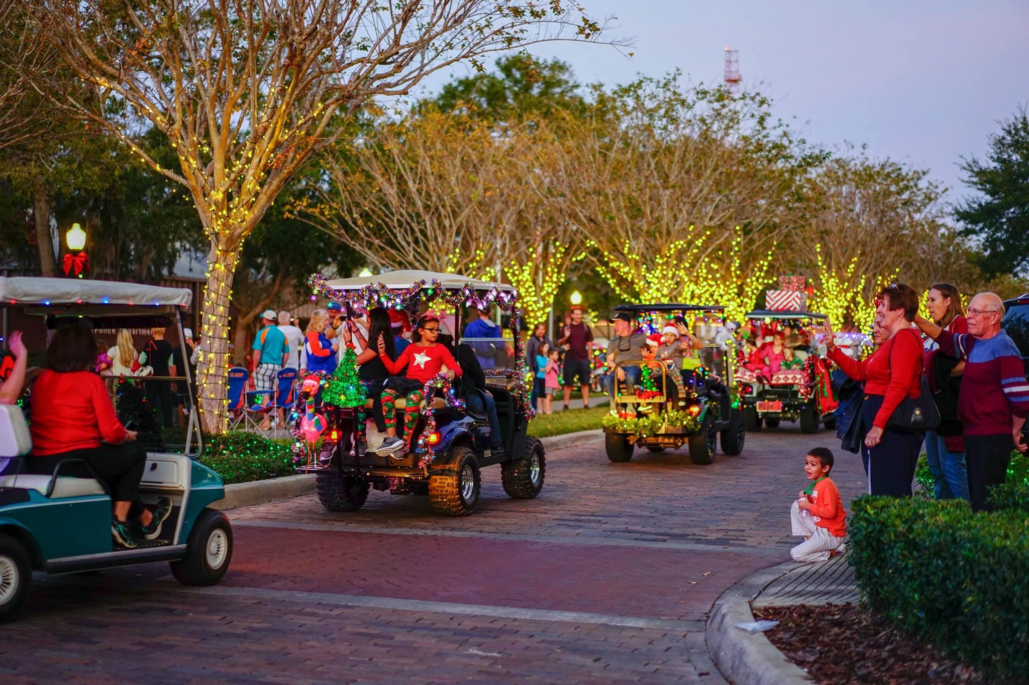 2018 WG Christmas Golf Cart Parade