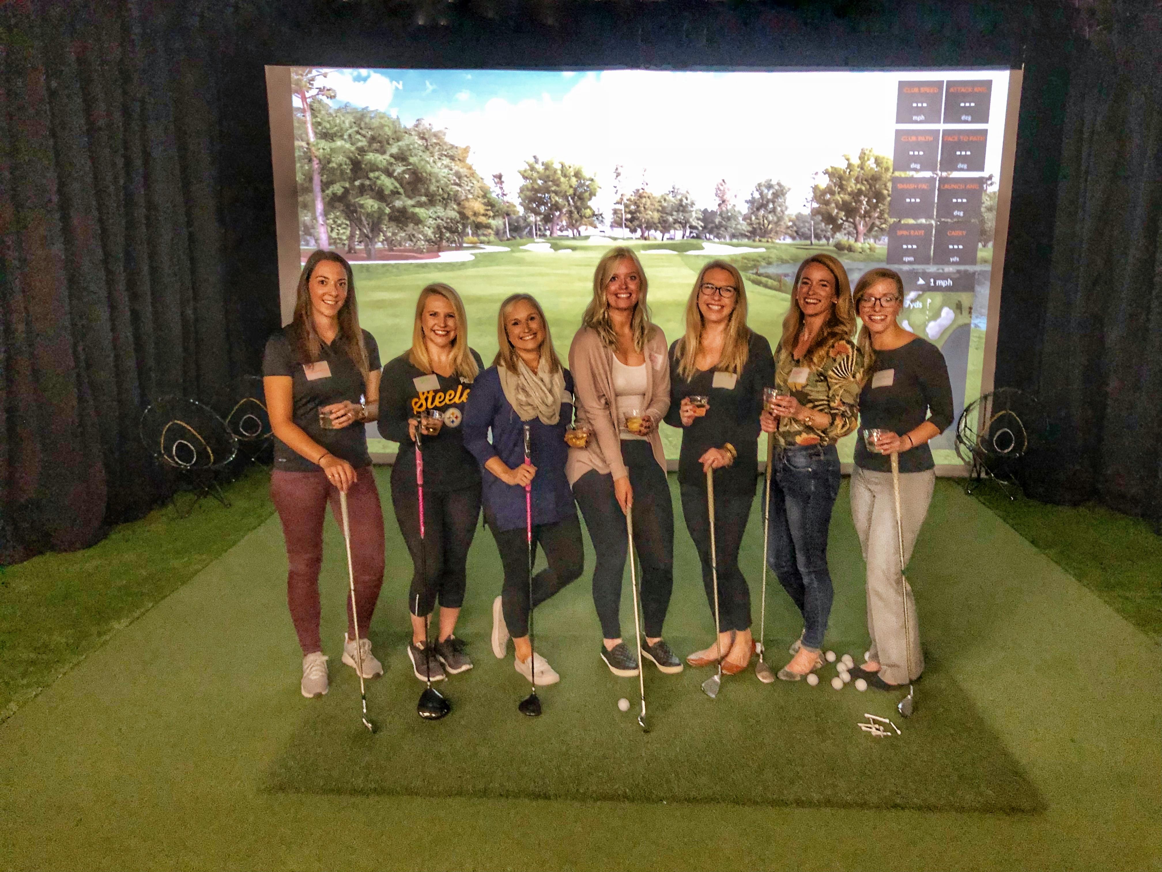 Ladies' Sip + Swing Golf Clinic Social