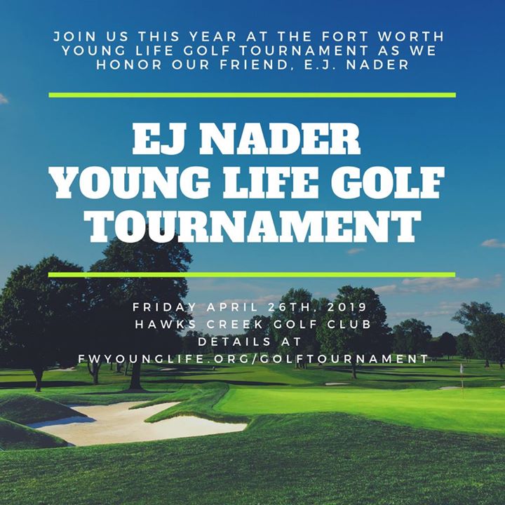 EJ Nader Young Life Golf Tournament Find Golf