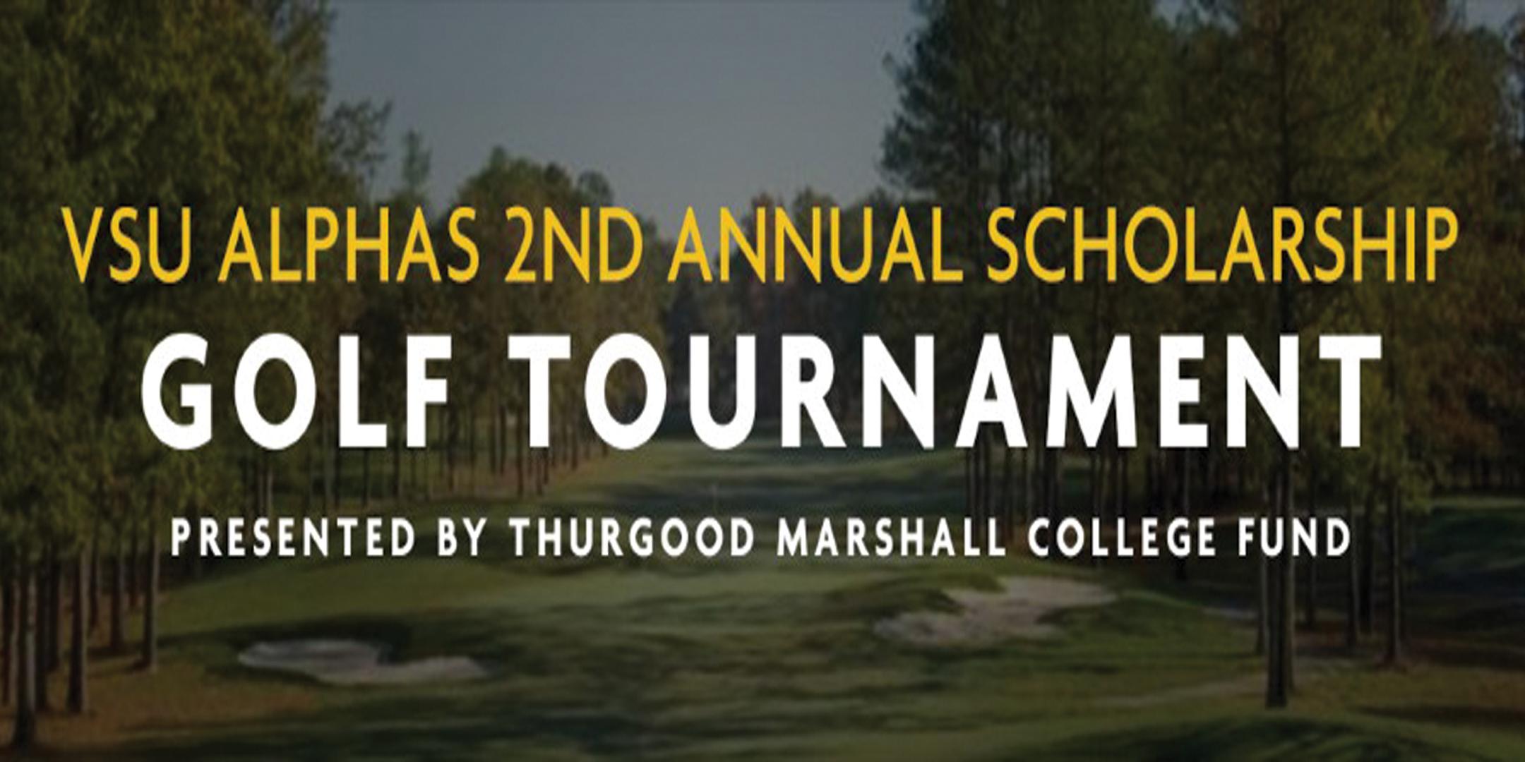 2nd Annual VSU Alphas Scholarship Golf Tournament