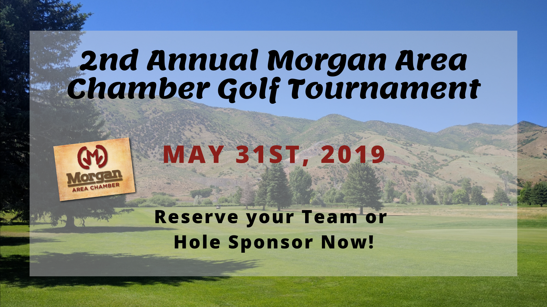 2nd Annual Morgan Area Chamber Golf Tournament