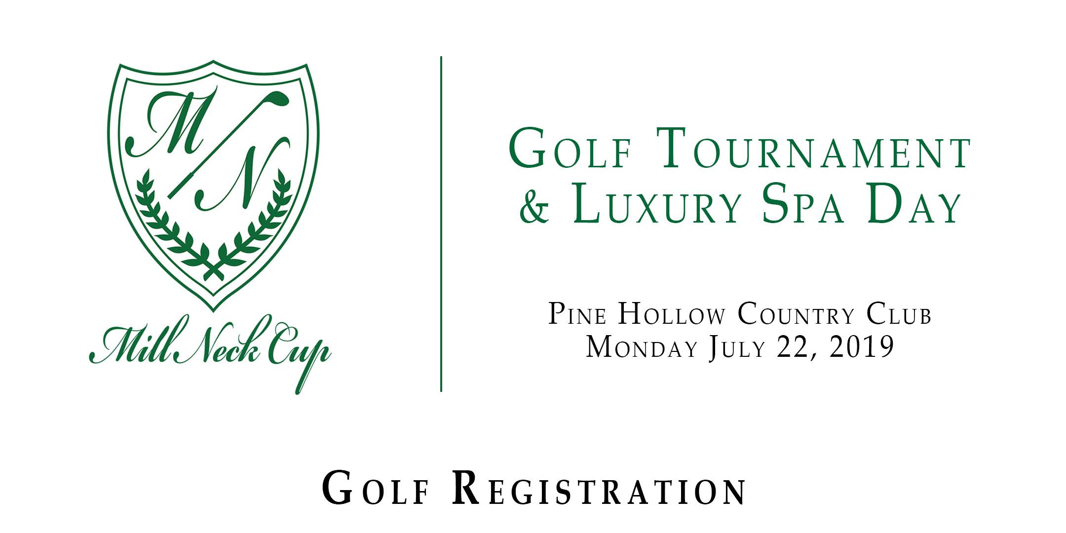 Mill Neck Cup - Golf Tournament & Luxury Spa Day