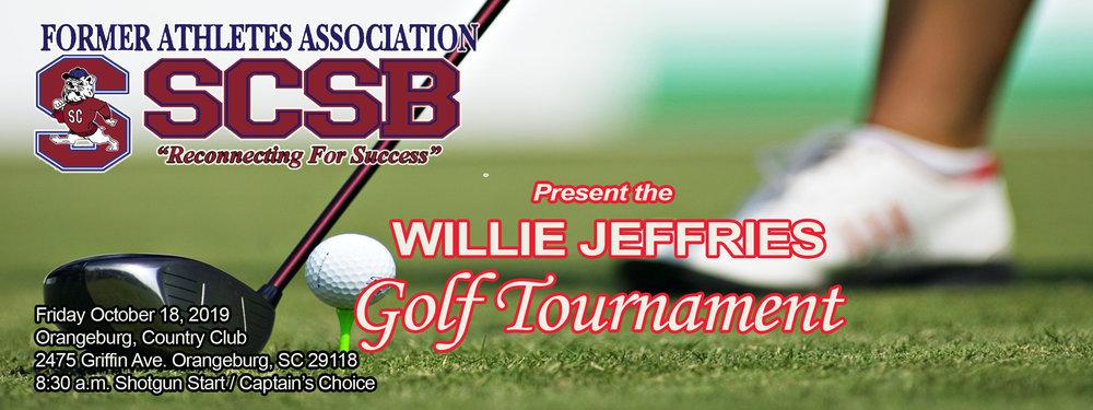 SCSU Former Athletes Present the Willie Jefferies Golf Tournament