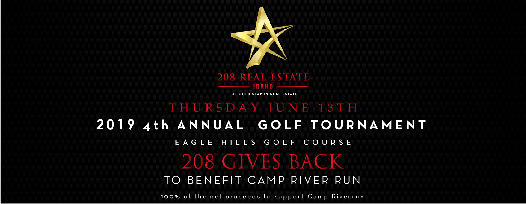 4th Annual 208 Gives Back Golf Tournament to benefit Camp River Run