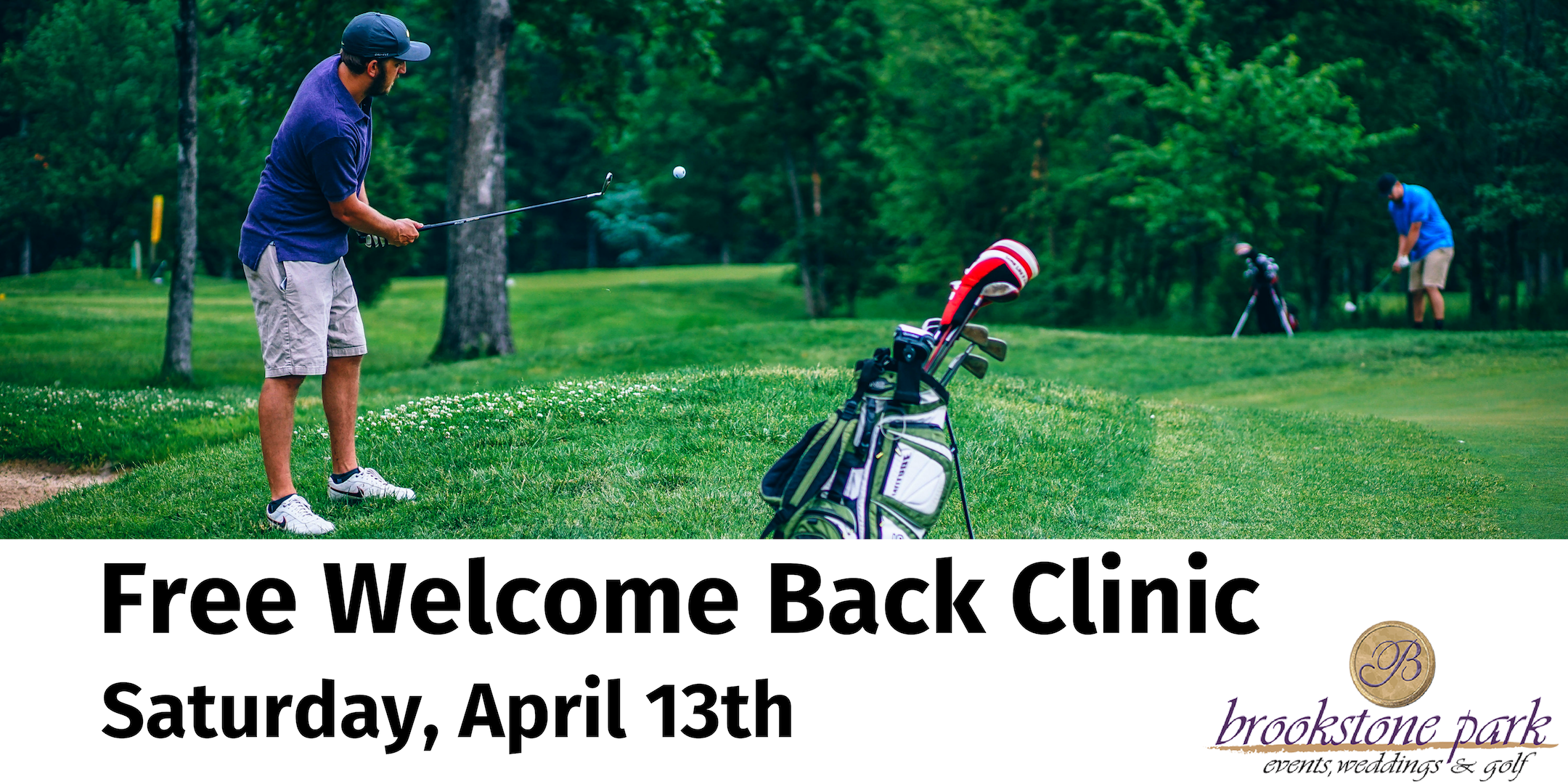 Free Welcome Back Golf Clinic at Brookstone Park