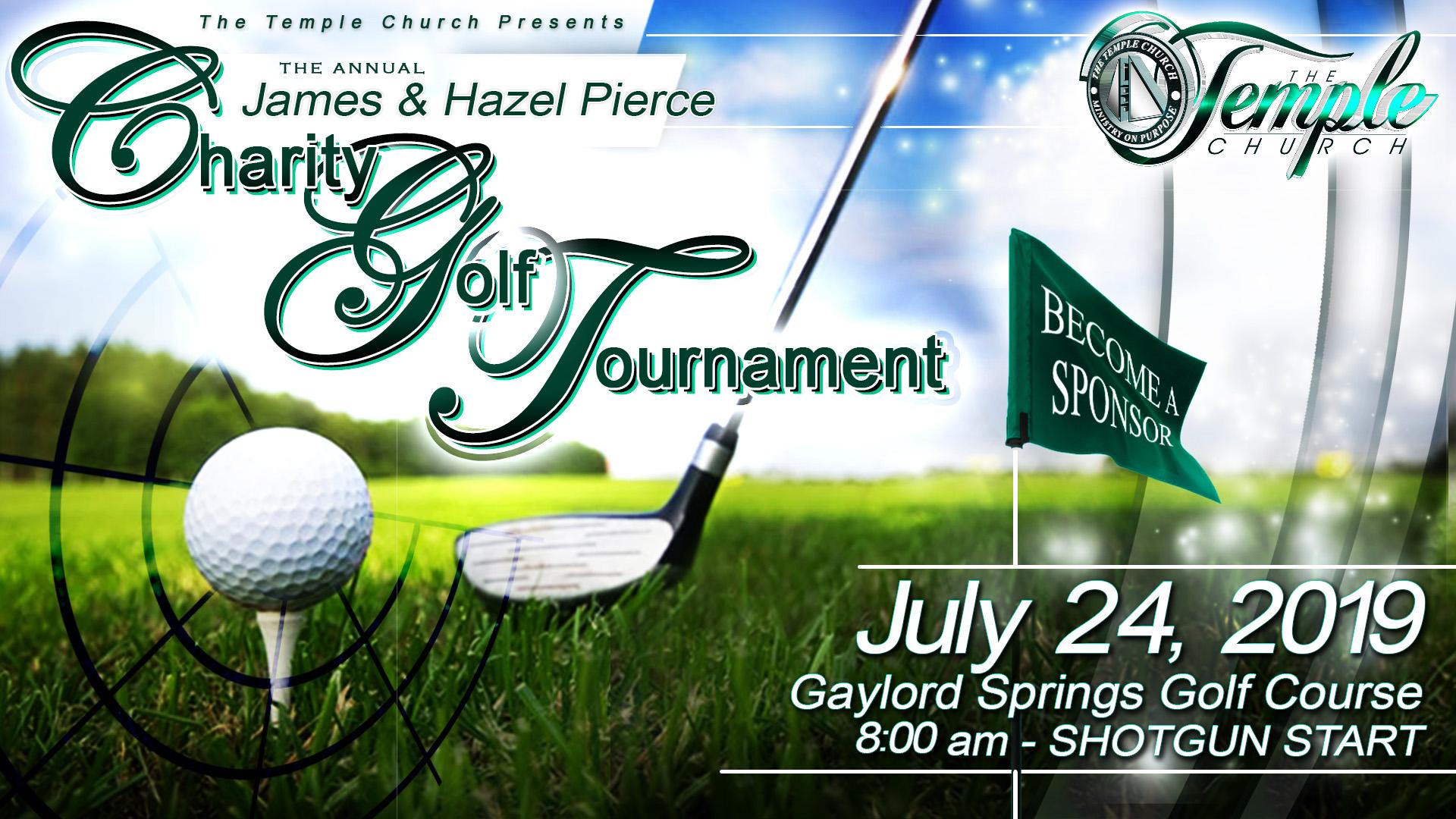 The 2019 James and Hazel Pierce Charity Golf Tournament
